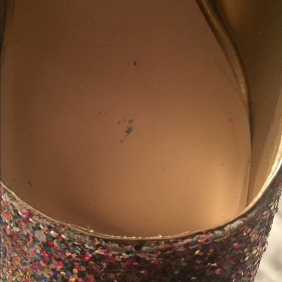 Rainbow Sparkly Candie's Heels - Picture 6 of 8