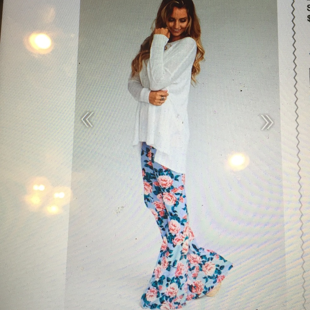 Mumu Bam Bam Bells- Cabbage Rose Spandy