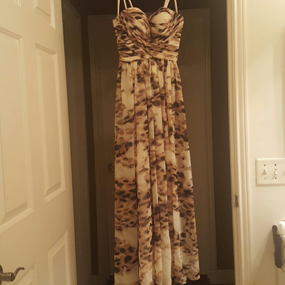 Leopard print dress