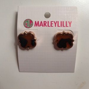 Quaterfoil earrings