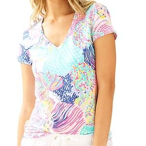 Lilly Pulitzer Roar Of The Seas Michele Top
