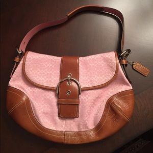Light pink Coach purse