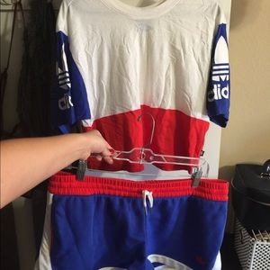 Adidas USA colors matching set