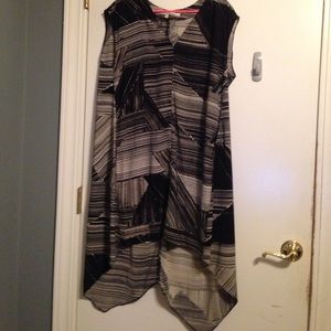 Black & white Rachel Roy dress! Size L! Spr '16