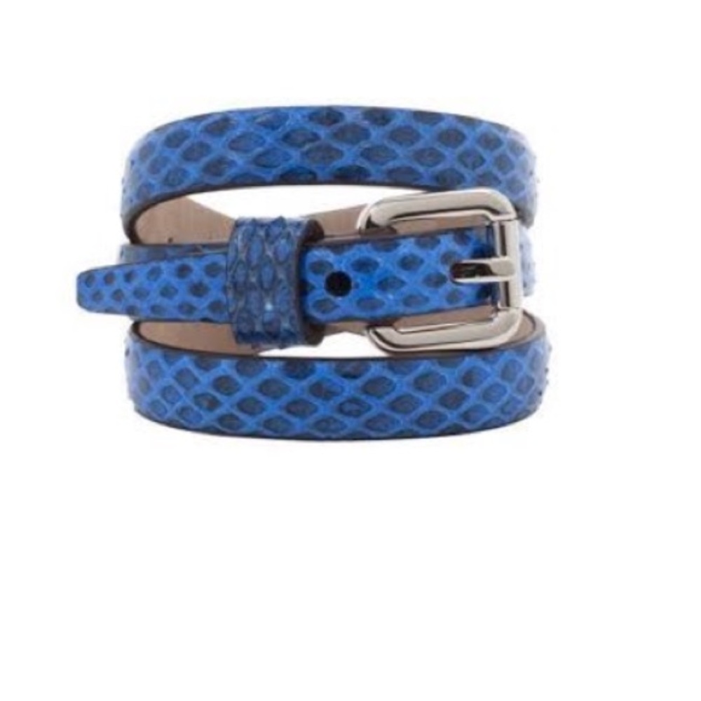 Alexandra Clancy cobalt watersnake bracelet