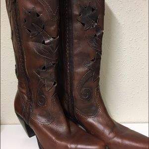 Brown Leather Boots