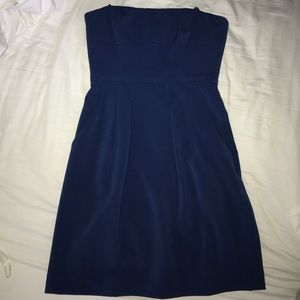 BCBG strapless cocktail dress