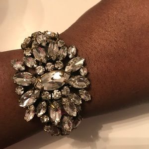 Last Call! Jeweled Statement Bracelet One Sz