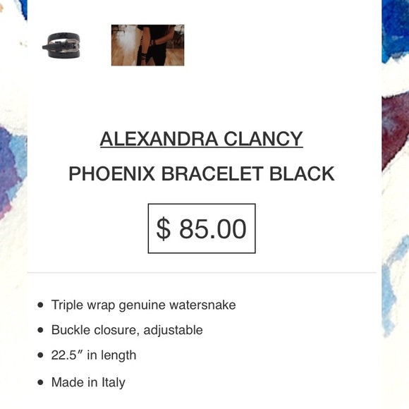 Alexandra Clancy snake wrap bracelet - Picture 6 of 6