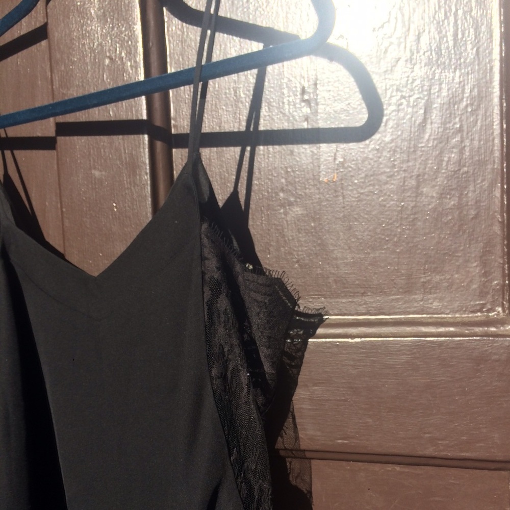 Mason silk and lace camisole