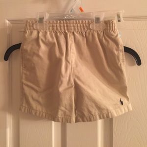 Ralph Lauren polo khaki shorts boys 4t