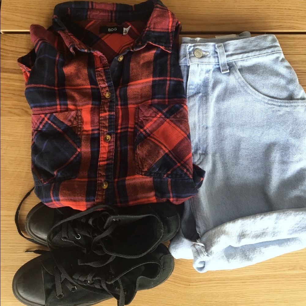 Red and Blue Flannel