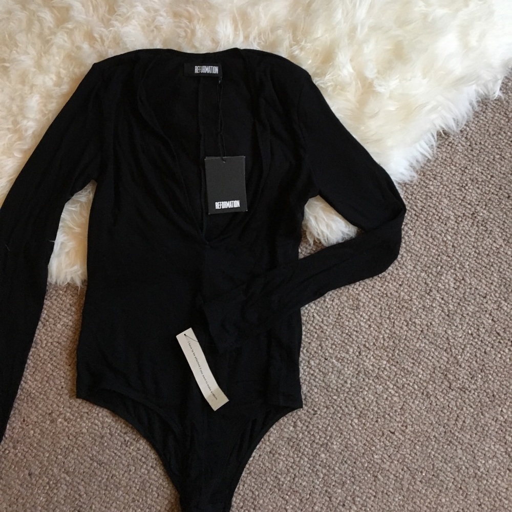 Black Reformation Bodysuit - Picture 2 of 5