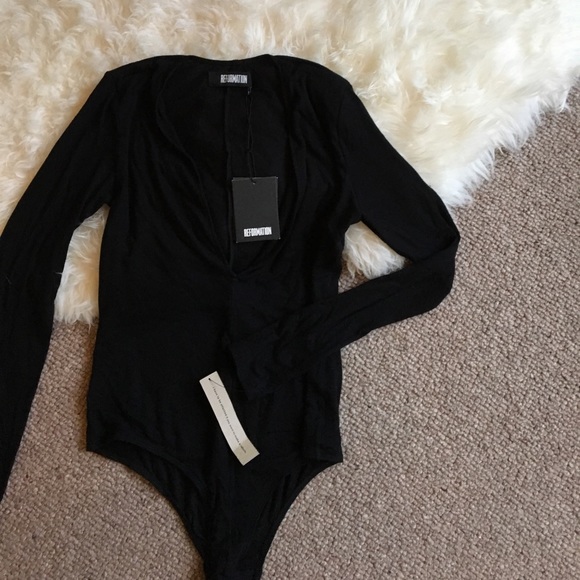 Black Reformation Bodysuit - Picture 2 of 5
