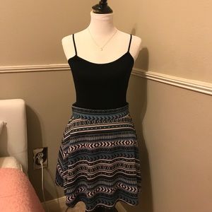 Charlotte Russe Tribal Print Skirt (Skirt only)