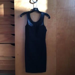 Hunter Bell leather open back dress (0)
