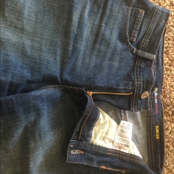 Style & co demon slim leg size 8s - Picture 2 of 2