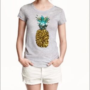Pineapple Sequin Shirt