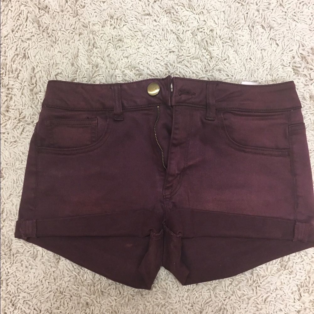 Burgundy Shorts!