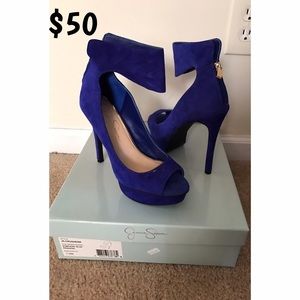 Jessica Simpson Heel Royal Blue