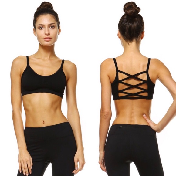 🆕 Cross cross sports bra - Picture 1 of 5