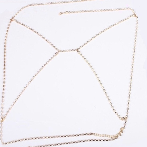 🌿 Diamond Rhinestone Glam Bralette - Picture 8 of 8