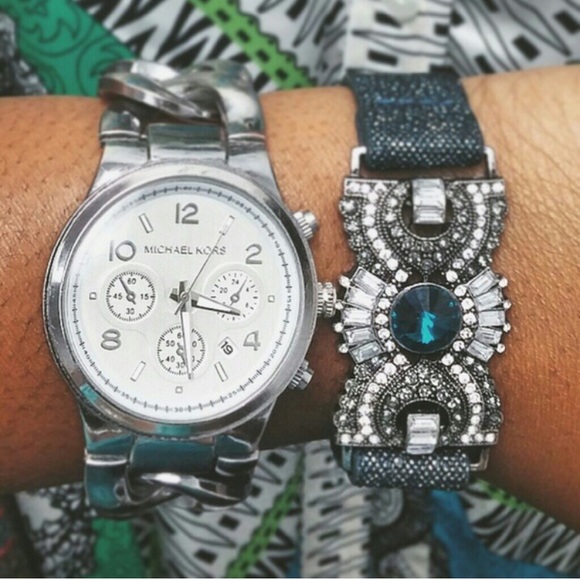 Jewelry | Navy Crystal Cuff - Picture 3 of 3