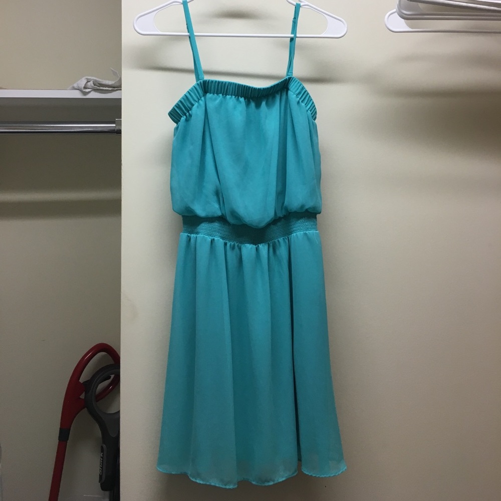 Express dress. Size S. teal blue.