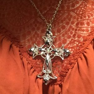 🇱🇷MEMORIAL DAY SALE🇱🇷Bling Cross Necklace