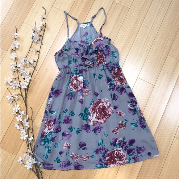 Anthropologie Dresses & Skirts - Anthropologie soft gray dress, S.