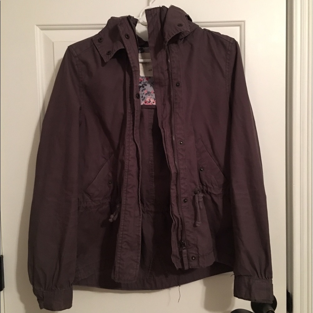 Gray Brown Fall Jacket