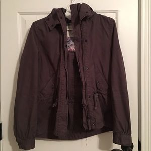 Gray Brown Fall Jacket