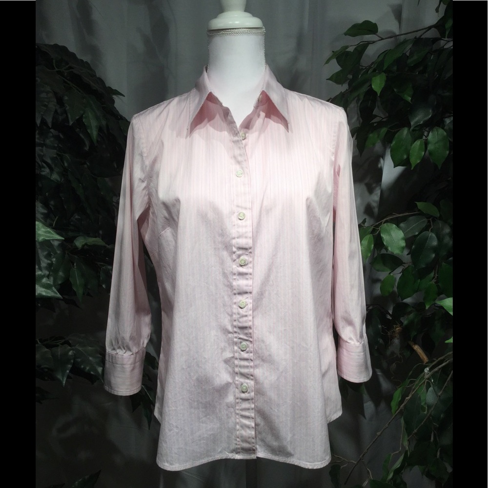 J Crew Haberdashery Refined Stretch Blouse