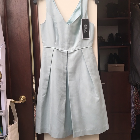 J CREW DRESS. Sea foam color - Picture 2 of 6
