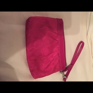 Pink coach wrislet