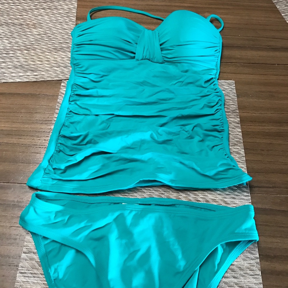 Brand new turquoise bathing suit