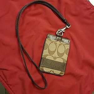 Coach Lanyard