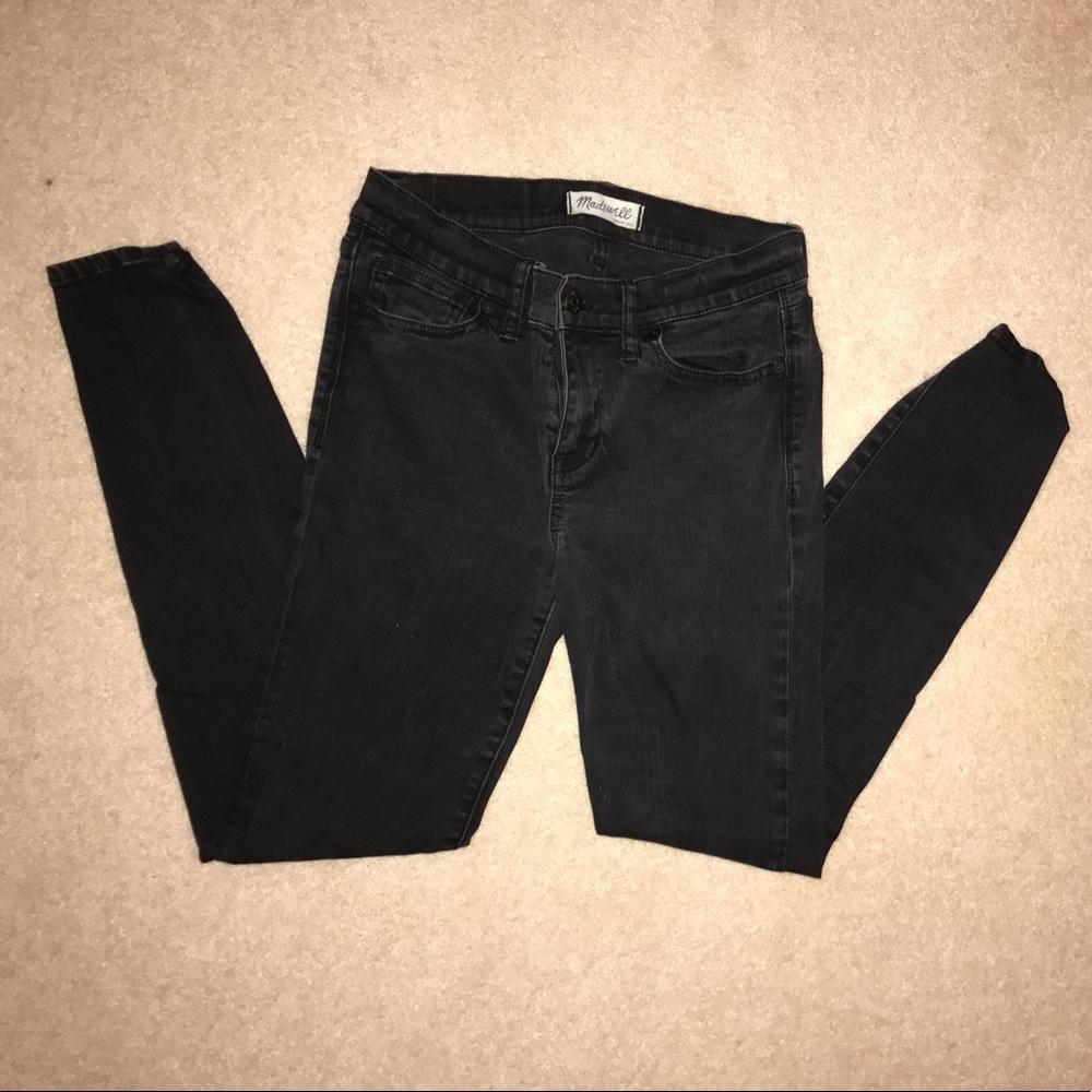 Madewell Black Skinny Jeans