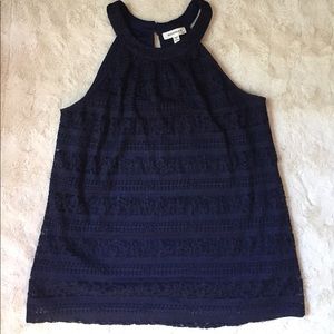 Monteau Lace Halter, Size Large