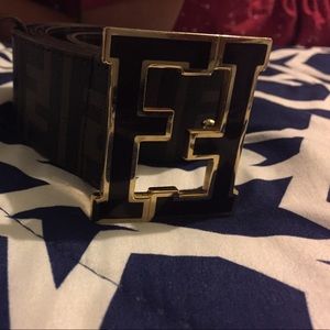 Authentic fendi belt