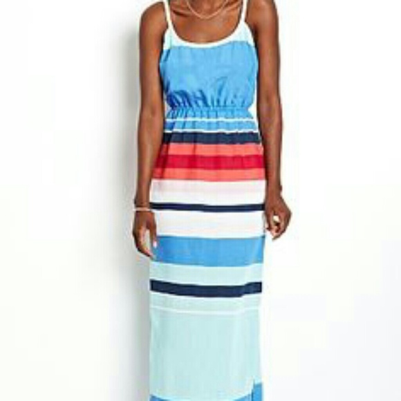 Nautica Dresses & Skirts - 🆕  Nautica Striped Maxi Dress
