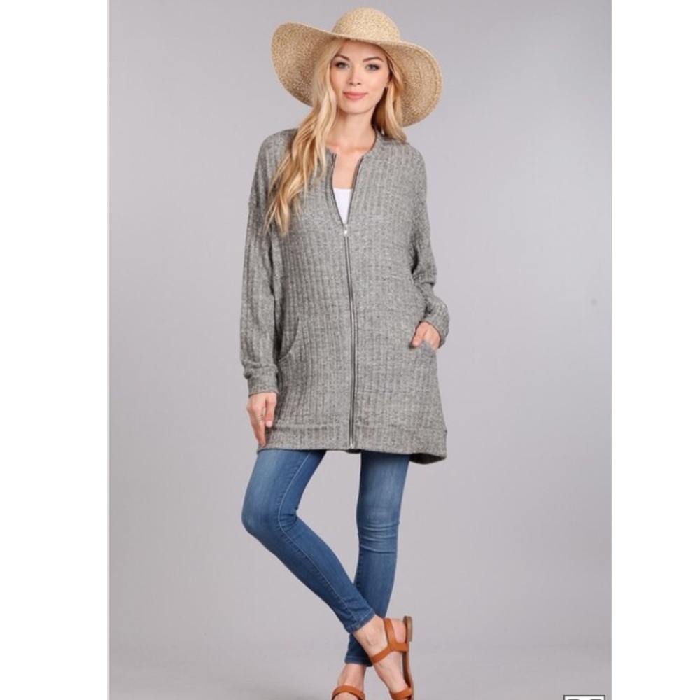 Comfy-169. Heather Grey 🔙⚪️🔝