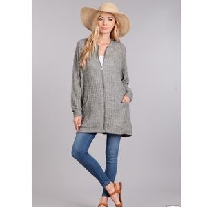 Comfy-169. Heather Grey 🔙⚪️🔝