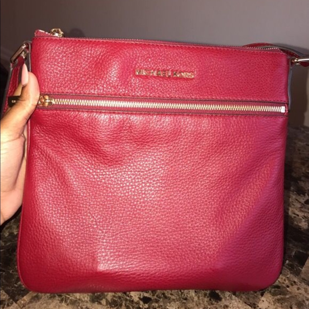 Red Michael Kors Crossbody bag