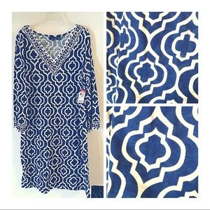 Patterned Cotton Dress