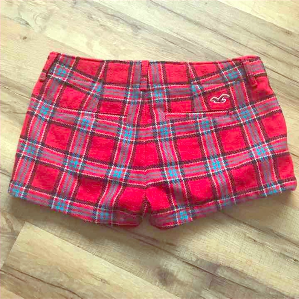 NWOT Plaid Hollister Shorts
