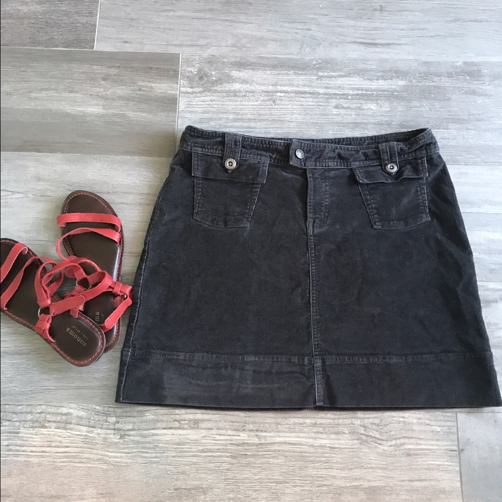 Patagonia  Corduroy mini skirt dark olive