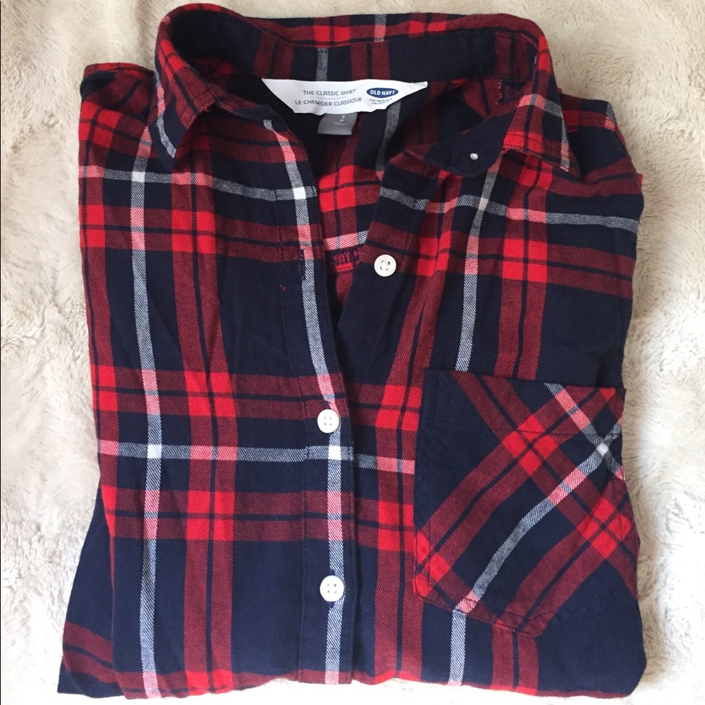 Old Navy flannel, Size Small