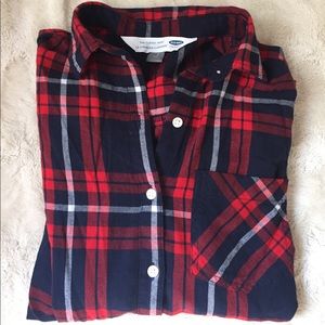 Old Navy flannel, Size Small