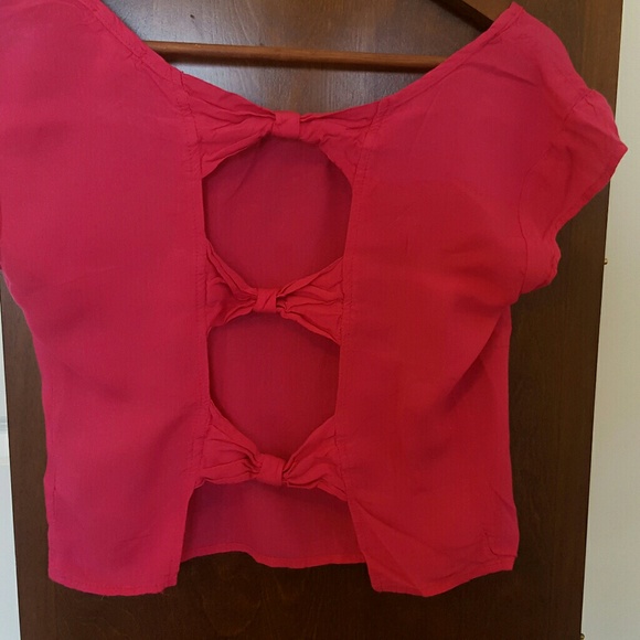 Pink Crop Top - Picture 4 of 4